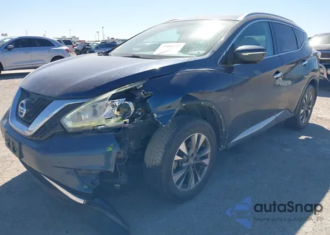 2015 Nissan Murano Sl из США, поврежденный, VIN 5N1AZ2MG0FN284573
